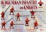 1/72 Burgundian infantry and knights  set 2  15 century