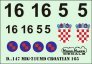 1/32 Mikoyan MiG-21UMD Croatian 165 Display Plane image 1