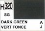 H320 Dark Green  Vert fonc