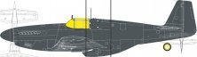 Maschera 1/32 P-51B Birdcage Canopy TFace per Eduard