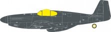 Maschera 1/32 P-51B Malcolm Hood Canopy TFace Eduard