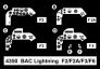 1/48 BAC Lightning F2/F2A/F3/F6  Cockpit set image 1