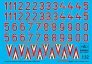 1/32 Decal Hungarian National Insignias & Numbers 1990-98