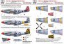 1/72 Decal P-51 B-C Mustang 15th AF dry-water