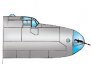 Squadron Canopies Cockpithaube Halifax B.III 1/72 Airfix