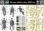 1/35 German military men, WWII era image 1
