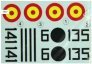 1/72 Decals Bf 109F-4 over Spain (ITAL) image 1