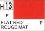 H013 Flat Red / Rouge mat (F)