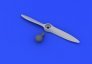 Brassin 1/48 Bf 108 wooden propeller image 1