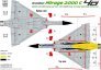 1/32 Decals Mirage 2000C Brasilian 40th Anniversary image 2