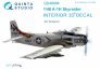 1/48 Douglas A-1H Skyraider 3D-Printed & coloured Interior