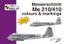 Messerschmitt Me 210/410 C&M (1/48 decals)