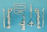 1/48 Grumman A-6A Intruder landing gear (for Hobby Boss)