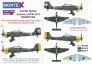 Montex Canopy + Markings Masks Ju-87B-2/R-2 Stuka 1/32