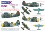 1/48 Polikarpov I-153 canopy mask, insignia masks