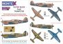 1/32 Curtiss P-40F Warhawk masks & decals