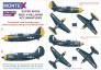1/48 Curtiss SB2C-4 Helldiver 2 canopy mask + 2 insignia masks