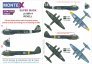 1/48 Junkers Ju-88A-4 canopy mask + 3 insignia masks + decals