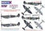 1/24 Supermarine Spitfire Mk.IXc 2 canopy mask & insignia mask