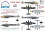 Montex Maschere Bf-110D 1/32 Cockpit e Marcature Dragon