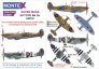 1/24 Supermarine Spitfire Mk.IXc 2 canopy mask & insignia mask