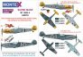 Montex 1/24 Lackiermasken Messerschmitt Bf-109E-4 Airfix
