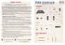 1/48 Instrument panel Vought F-4U Corsair for Tamiya image 1