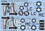 1/72 North American P-51D Mustang 20th FG 77th & & 79th Fighter  image 1