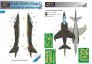 1/48 BAe Harrier T.2 Camouflage pattern Paint Mask .