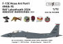 FabScale Studio F-15E Eagle Nose Art Decals 1/72