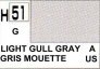 H051 Light gull gray  Gris mouette