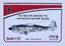 1/72 Fw 190 V75 with SG 113 conversion set & decal