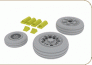 1/48 F-16A/B wheels