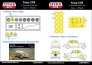 Attack 1/72 Tatra T57B Set de Masques Vitres et Roues