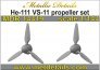 1/144 Heinkel He-111H VS-11 propeller set