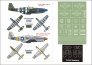 Montex Masques Canopy P-51B Mustang 1/48 Tamiya