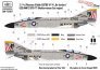 1/72 Decal F-4J Phantom II Be-delivers image 2