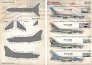 1/72 A-7 Corsair II Part 3 & technical stencils decal
