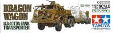 1/35 US 40Ton WWII tank transporter "Dragon Wagon" 50cm long, Wi