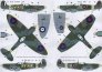 1/48 Decals Czechoslovak commanders in Spitfires image 1
