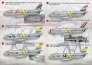 1/72 North-American F-86E Sabre DOUBLE SHEET! image 1
