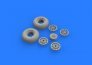 BRASSIN 1/32 P-51D wheels