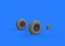 BRASSIN 1/32 P-51D wheels image 2