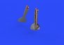 1/48 Messerschmit Bf-109F undecarriage legs BRONZE image 2