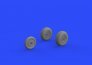 BRASSIN 1/72 Me 262 wheels image 1