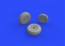 BRASSIN 1/72 Me 262 wheels image 3