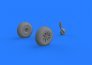 BRASSIN 1/72 P-40E wheels image 1