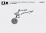 1/48 F-16 lightweight landing gear, tailor-made for Kinetic image 4