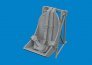 Brassin 1/48 F4U-2 seat with integral belts image 1