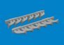 Brassin 1/48 P-39 exhaust stacks fishtail for Arma Hobby. image 2